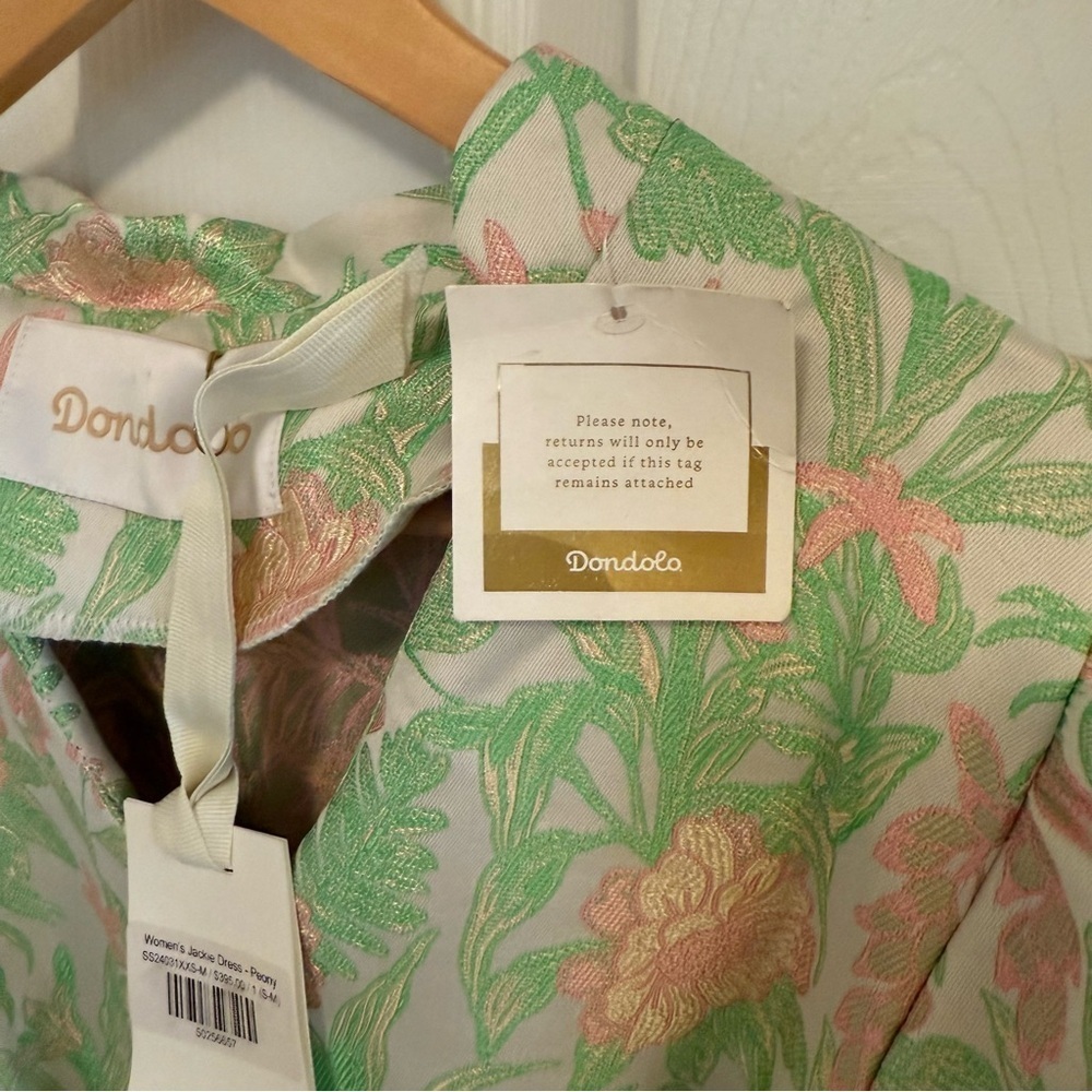 NWT Dondolo Jackie Dress Peony XXS-M - Picture 5 of 12